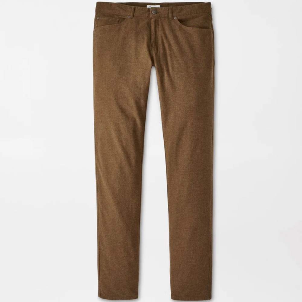 Peter Millar Mountainside Flannel Five Pocket Pants
